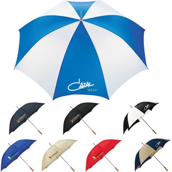 60 Inch Promotional Fiberglass Ribs Golf Umbrella 