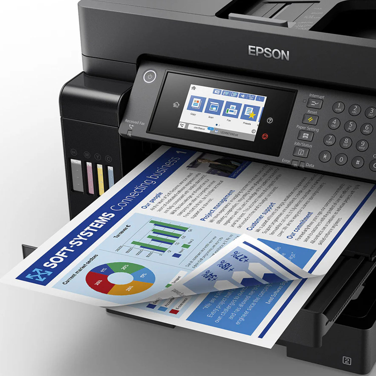 Epson EcoTank L15160 A3+ Multifunction Wi-Fi Ink Tank Printer with Fax