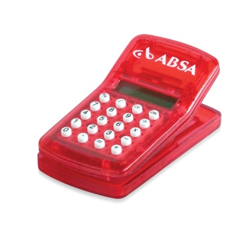 Calculator with Magnetic Clip