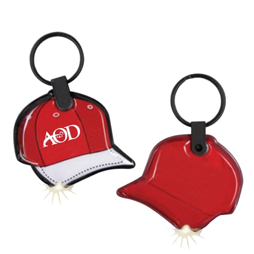 Customize Shape PVC Flashlight Keychain