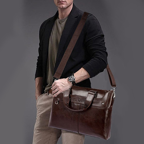 Premium Leather Briefcase Bag