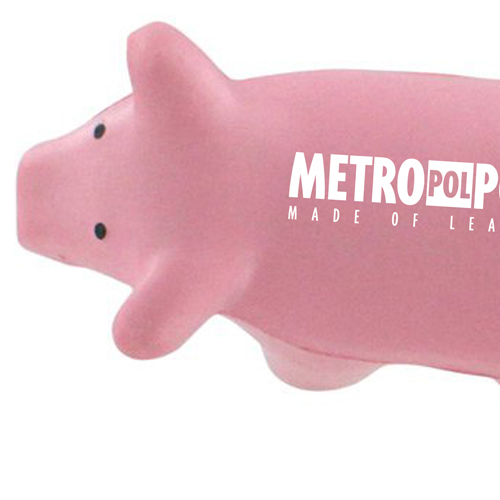 Pig Toy Stress Key Chain