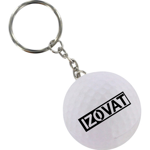 Golf Stress Ball Key Chain