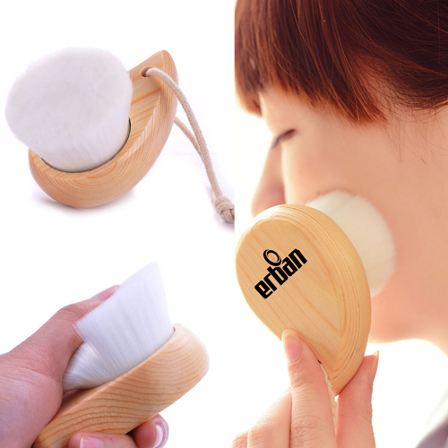 Head Wood Face Cleaner Brush