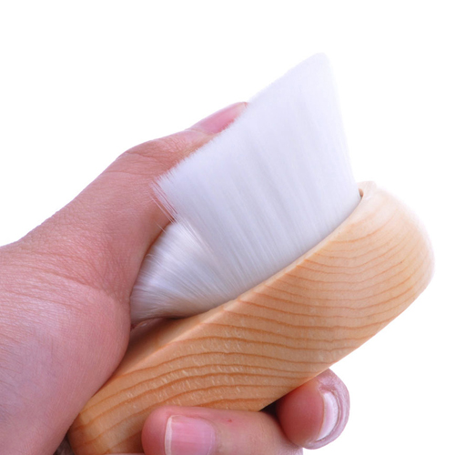 Head Wood Face Cleaner Brush