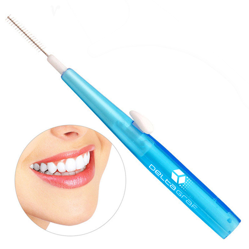 Durable 60 Pieces Interdental Floss With Tongue Cleaner