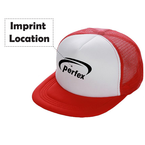Flat Brim Snapback Trucker Cap