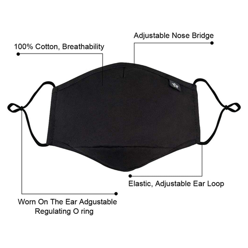 Activated Carbon Washable Face Mask