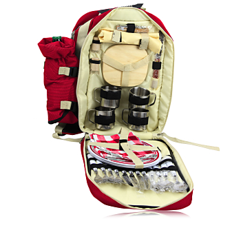 Luxury Picnic Backpack For 4 