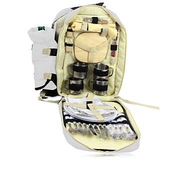 Luxury Picnic Backpack For 4 