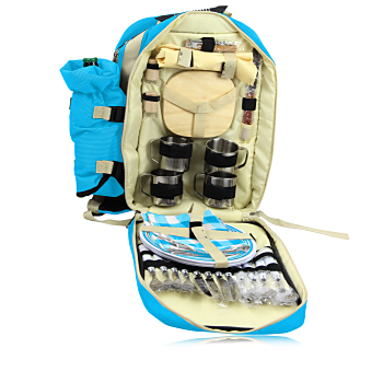 Luxury Picnic Backpack For 4 