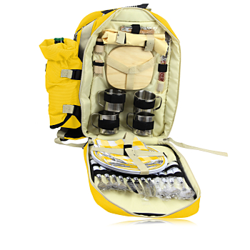 Luxury Picnic Backpack For 4 