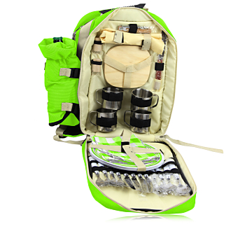 Luxury Picnic Backpack For 4 