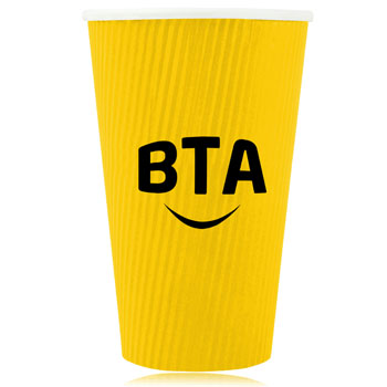 16 OZ Corrugated Disposable Cup