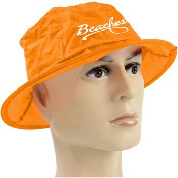 Collapsible Bucket Hat With Pouch