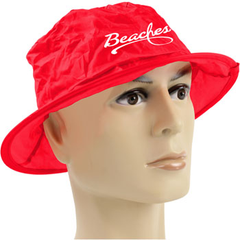 Collapsible Bucket Hat With Pouch