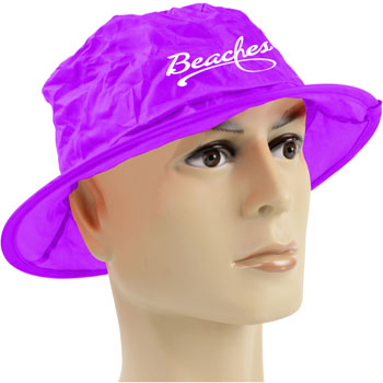Collapsible Bucket Hat With Pouch