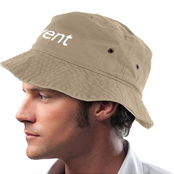 Cotton Polyester Blend Twill Bucket Hat