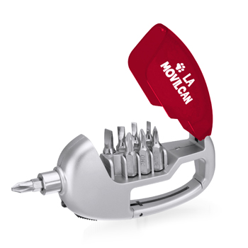 Mini Hand Screwdriver Kit Set With Torch