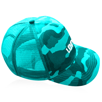 Mesh Camo Snapback Cap