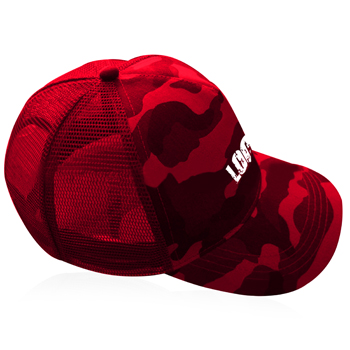 Mesh Camo Snapback Cap