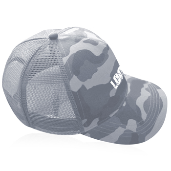 Mesh Camo Snapback Cap
