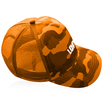 Mesh Camo Snapback Cap