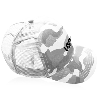 Mesh Camo Snapback Cap