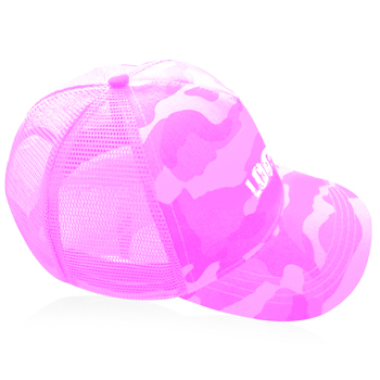 Mesh Camo Snapback Cap