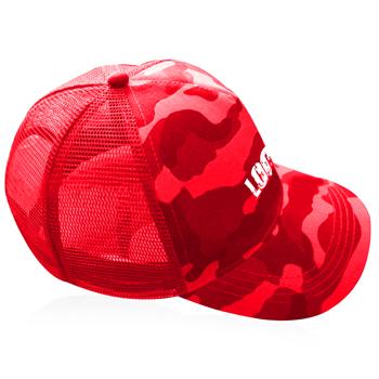 Mesh Camo Snapback Cap