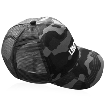 Mesh Camo Snapback Cap