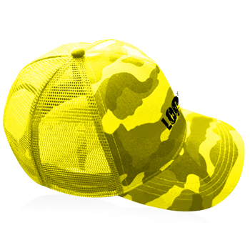 Mesh Camo Snapback Cap