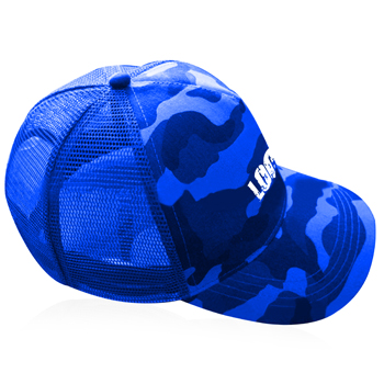 Mesh Camo Snapback Cap
