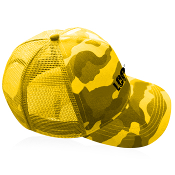 Mesh Camo Snapback Cap