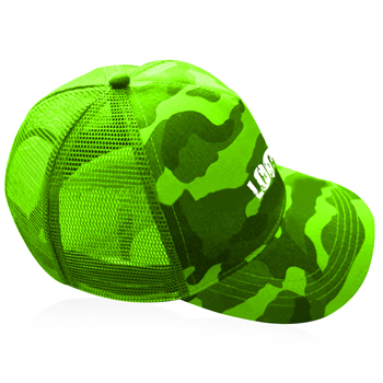Mesh Camo Snapback Cap
