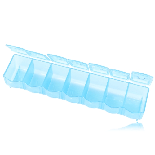 Translucent Weekly 7 Days Pill Box 