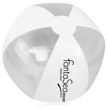 Semi-Translucent Inflatable Beach Ball