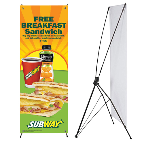 Adjustable X Banner Stand 